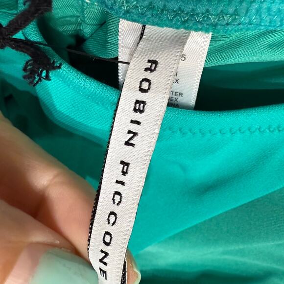Robin Piccone Iceberg Aubrey Lace Up One Piece Sz 4 NWT - Picture 5 of 13